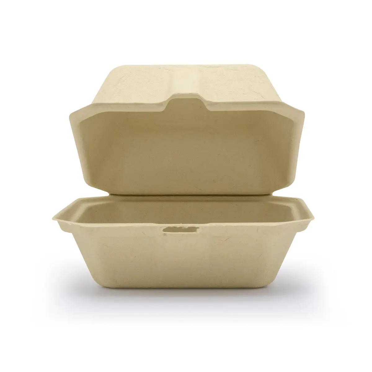 Compostable 6x6 Clamshell Container